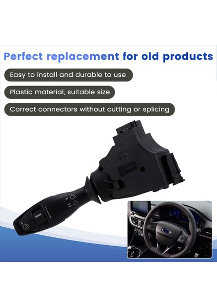 8A6T-17A553AC Araba Silecek Anahtarı Ford Fiesta Için 2009-2019 8A6T-17A553-AC (Yurt Dışından) modelleri