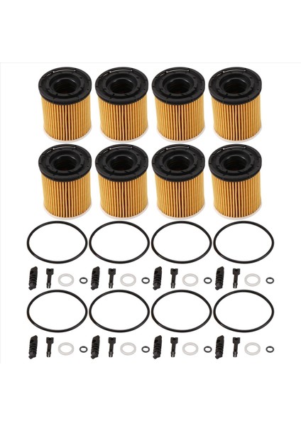 Kia K3 Için 8pcs Hyundai Elantra Için 1 6l 1 5l Yağ Filtresi Assy Sealler 26350-2M000 263502M000 26350 2M000 (Yurt Dışından) fiyatları
