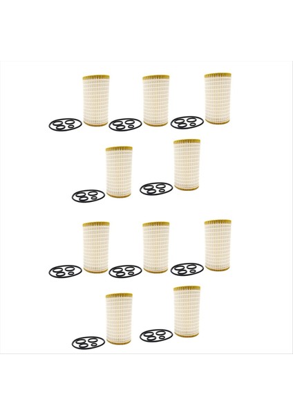 10PCS Yağ Filtresi Filtre Elemanları Mercedes Benz CLK430 CLK500 CLS55 CLS500 E320 E350 E430 0001802609 0001803109 (Yurt Dışından)