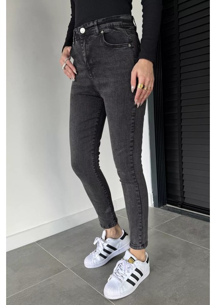 Kadın Boyfriend Mom Jeans Pantolon P-00019158