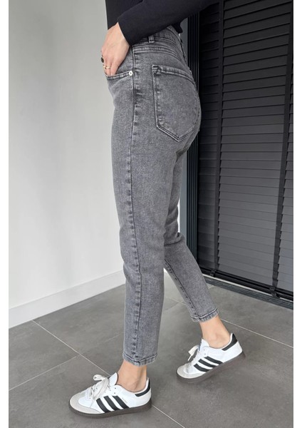 Kadın Boyfriend Mom Jeans Pantolon P-00019158 modelleri
