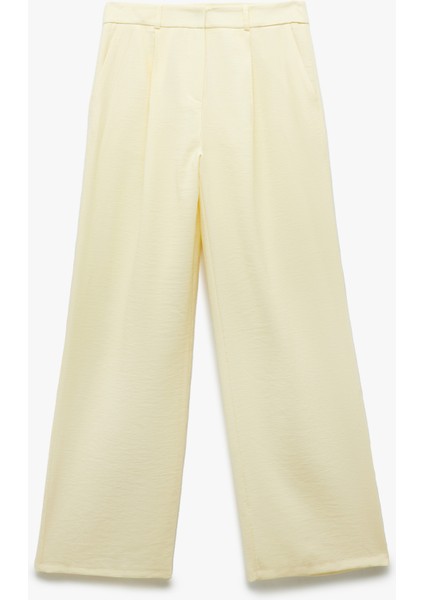 Astarlı Cepli Pile Detaylı Palazzo Pantolon modelleri