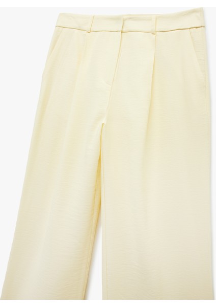 Astarlı Cepli Pile Detaylı Palazzo Pantolon indirimleri