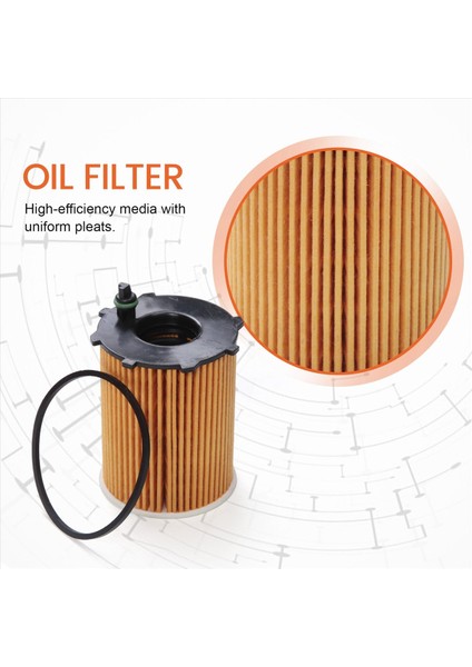 Citroen Ds3 Ds4 Xsara Ford Ecosport Mazda 5 Peugeot 407 508 5008 Ranch Suzuki Fiat Volvo Için 10 Pcs Yağ Filtresi (Yurt Dışından) indirimleri