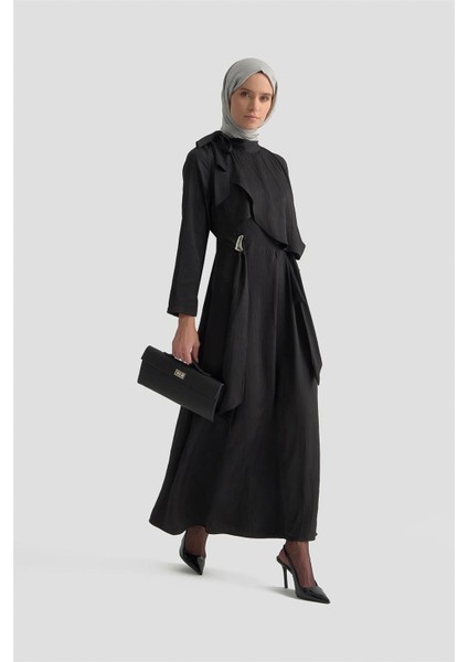 Elbise 25KD1912 Siyah fırsatları