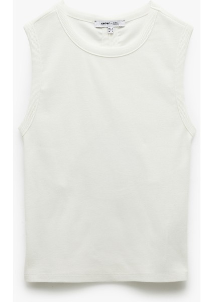 Pamuklu Bisiklet Yaka Arkası Pencere Detaylı Atlet modelleri