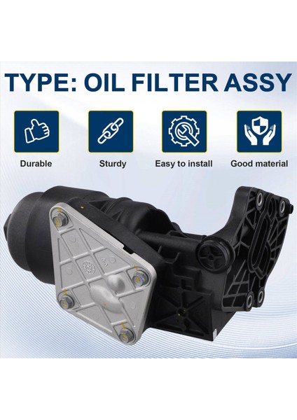 26300-3CAB1 Araba Aksesuarları Yağ Filtresi Hyundai Azera Santafe Için Assy Kia Sorento Cadenza Sedona 3 3l V6 2013-2018 (Yurt Dışından) indirimleri