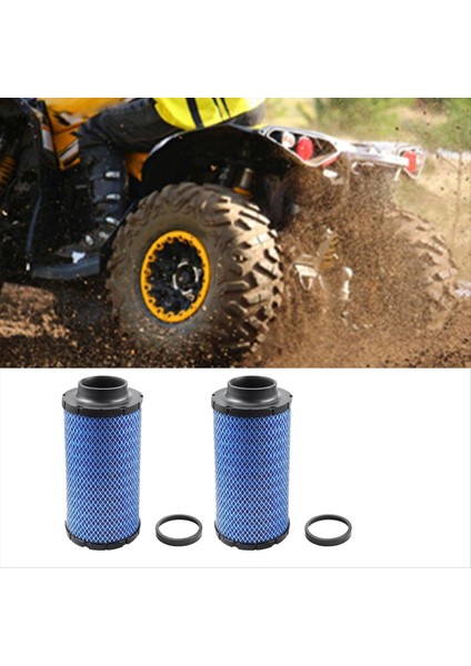 2pcs 1240957 Polaris Rzr Xp 1000 Xp 4 1000 Turbo 2014-2022 1241084 1240822 2882234 2879520 Için Motor Hava Filtresi Elemanı (Yurt Dışından) modelleri