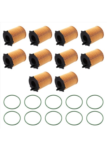 10PCS 1610693780 Citroen C3 C4 Berlingo Için Yağ Filtresi Jumpy Ds3 Ds4 Ds5 Peugeot 2008 208 3008 308 5008 Dizel Motor (Yurt Dışından) modelleri
