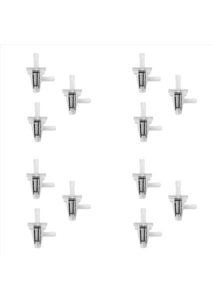 12PCS Evrensel Motosiklet Dik Açısı Sline Yakıt Filtresi 1/4inch Kawasaki Yamaha Için 6mm Hortum Hatları (Yurt Dışından)