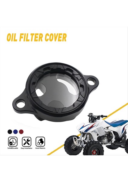 Atv Yağ Filtresi Kapak Honda TRX450R TRX450ER CBF450R CBF450X (Yurt Dışından) modelleri