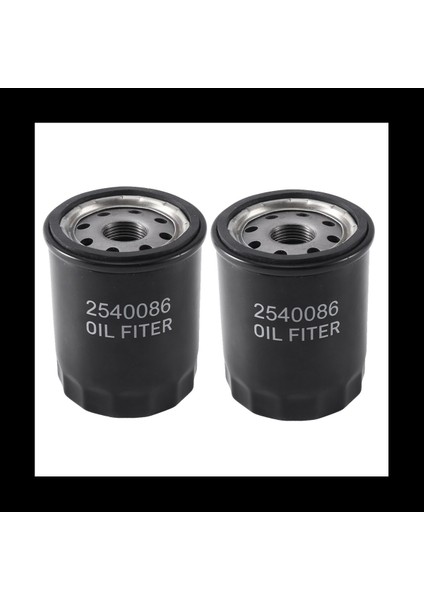 2-Pack 2540086 Polaris Sportsman Için Yağ Filtresi Rzr Ranger General Turbo Ace Crew Xp Atv 2540006 2540122 (Yurt Dışından)