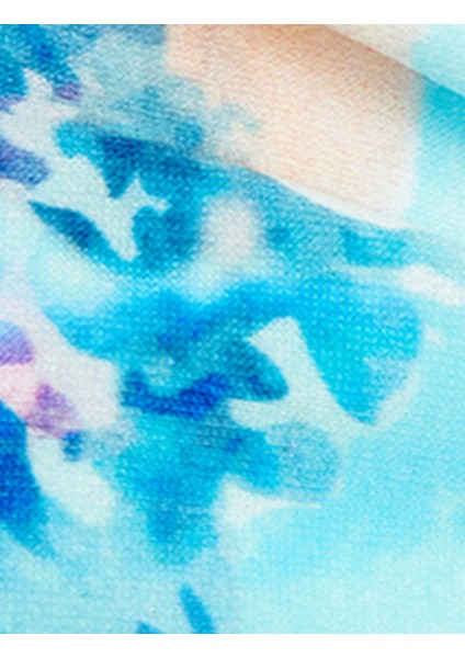 Amalfi Temalı Limon Desenli Straplez Bikini Üstü modelleri