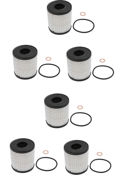 11427622446 Bmw Mini Cooper Için O-Ring ile 6 Motor Yağı Filtrat Seti (Yurt Dışından)