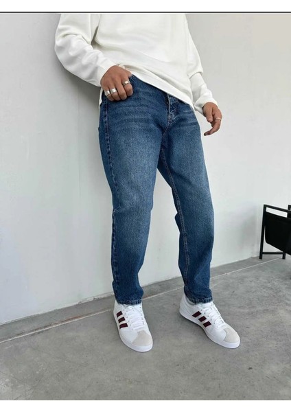 Erkek Lacivert Boyfrıend Pantolon fiyatları