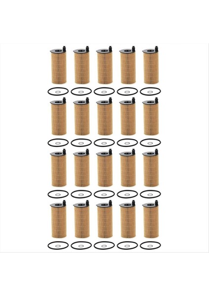 11428575211 Bmw Için Motor Yağı Filtre Kiti X3 X4 X5 X6 G01 2017-2022 Xdrıve 20D 20I 25I 28I 20PCS (Yurt Dışından)