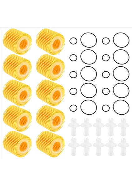 10PCS Toyota C-Hr 2018 2019 Için Araba Motoru Yağ Filtreleri 2 0l Pontıac Vıbe 2009-2010 Corolla Prius 1 8l Filtreler 04152YZZA6 (Yurt Dışından) fiyatları