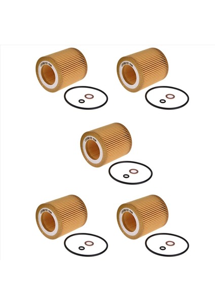 5x Motor Yağı Filtresi HU816X Bmw E60 E82 E88 E90 E92 E93 09106015 11427541827 (Yurt Dışından)