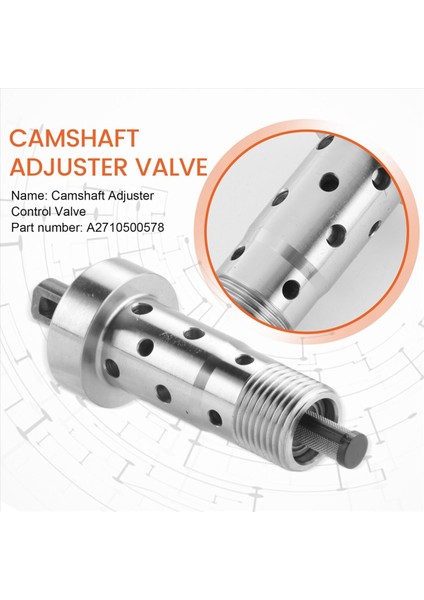 Eksantrik Mili Düzenleyici Kontrol Valfi Vvt Valf A2710500578 2710500578 Benz Mercedes W204 M217 (Yurt Dışından) indirimleri