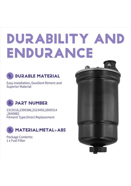 Ford RANGER/BT50 KV61-9155-AH Için Yakıt Filtresi KV61-9B262-AF 2HJ201511C 2315516 2390386 2523450 2600314 2640882 (Yurt Dışından) indirimleri