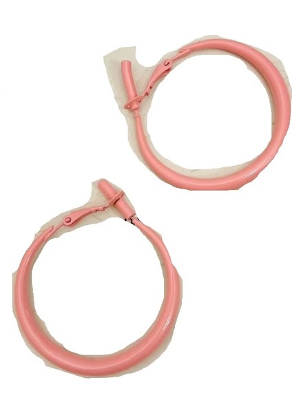 Kadınlar Için Dopamin Destekli Renkli Halka Küpeler (Yurt Dışından)