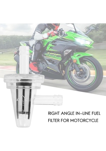 3pcs Evrensel Motosiklet Dik Açısı Sline Yakıt Filtresi 1/4inch Kawasaki Yamaha Için 6mm Hortum Hatları (Yurt Dışından) fiyatları