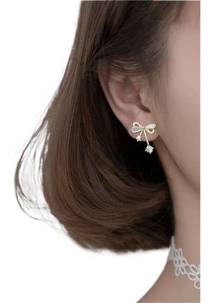 Kadınlar Için Içi Oyulmuş Deniz Kabuğu Küpe, Beş Köşeli Yıldız ve Fiyonk. (Yurt Dışından) fiyatları