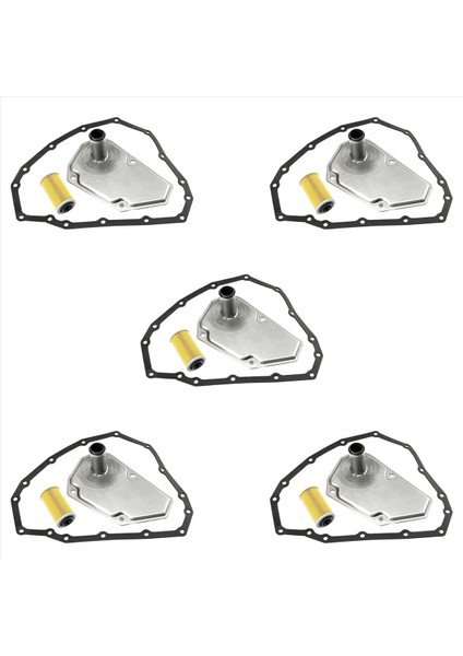 5x JF015E Şanzıman Filtresi 2012-19 Için Soğutucu Conta Nissan Sentra Versa Vehiş Aksesuarları 33010-JF015 (Yurt Dışından)