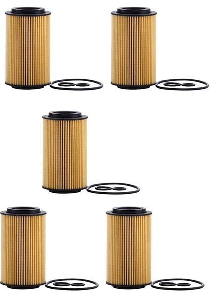 W204 C-Serisi W212 E-Serisi Için 5x Motor Araç Yağ Filtresi Mercedes-Benz OM651 A6511800109 (Yurt Dışından)
