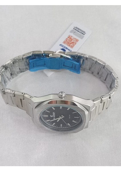 Çelik Kordonlu, Basmalı Kilit, Takvim Göstergeli, Su Geçirmez, 2 Yıl Garantili Erkek Kol Saati fiyatları