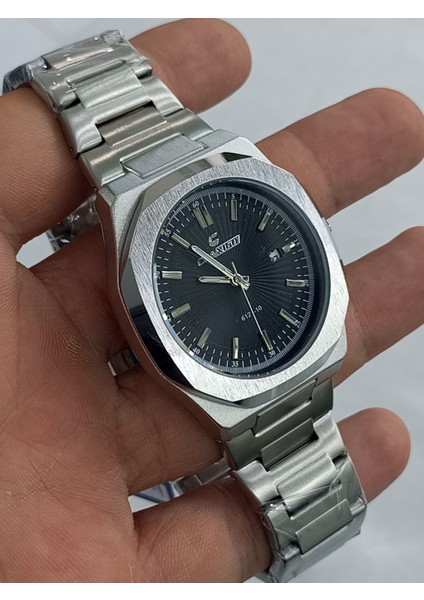 Çelik Kordonlu, Basmalı Kilit, Takvim Göstergeli, Su Geçirmez, 2 Yıl Garantili Erkek Kol Saati modelleri