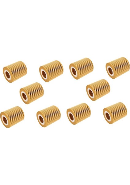 10X Yağ Filtresi 11427508969 For-Bmw 1 3 5 Seri X1 X3 Z4 Roadster E46 E81 E87 E90 E60 E61 E84 E83 (Yurt Dışından)