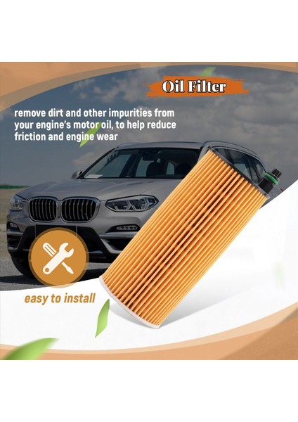 Bmw F10 F25 F30 F31 328D X3 Yağ Filtre Kiti OX404DECO (Yurt Dışından) indirimleri