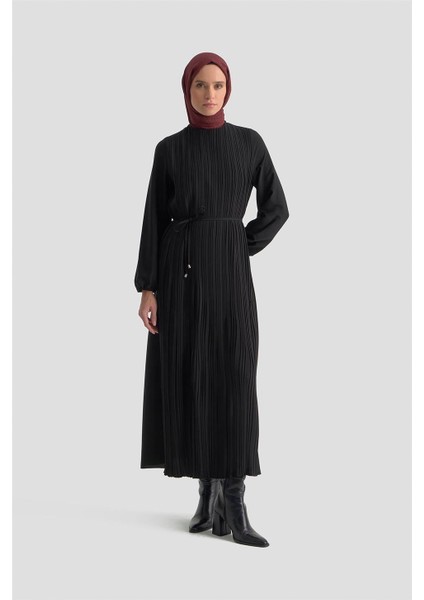 Elbise ORTD9435-1 Siyah