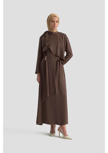 Elbise 25KD1912 Kahverengi fiyatları