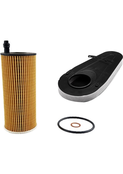 1pcs Bmw 5/7 Serisi F01 F02 F07 F10 F11 &amp 1 Pcs Için 1pcs Araç Hava Filtresi Bmw F10 F10 F30 F30 F31 328D X3 Yağ Filtre Kiti (Yurt Dışından)