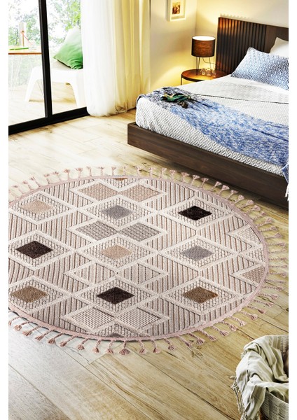 Enti Bonn 8804 Gri Daire Iskandinav Halı Salon Halısı Kesme Halı Yolluk