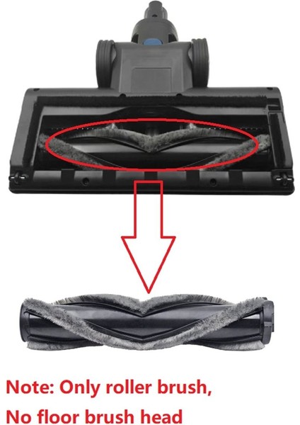 Proscenic P12 P10 P11 Elektrikli Süpürge Aksesuarları Rulo Fırça Çubuğu Vakum Kafası Yedek Parçalar (Yurt Dışından) fırsatları