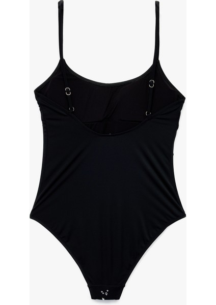 Ince Askılı U Yaka Parlak Taş Detaylı Mayo fiyatları