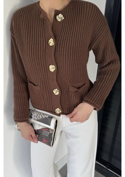 Kadın Çift Cepli Triko Ceket P-00019175 modelleri