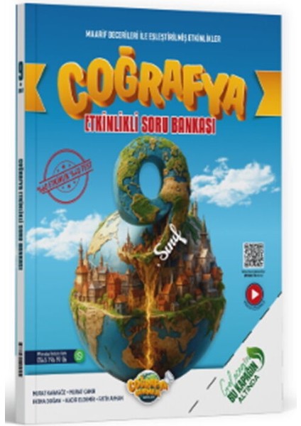 Coğrafya Gurmesi Yayınları 9. Sınıf Coğrafya Etkinlikli Soru Bankası