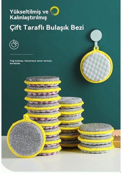 Bulaşık Yıkama Süngeri Mutfak Gereçleri Tencere ve Bulaşık Süngerleri 10 Parça (Yurt Dışından) fiyatları