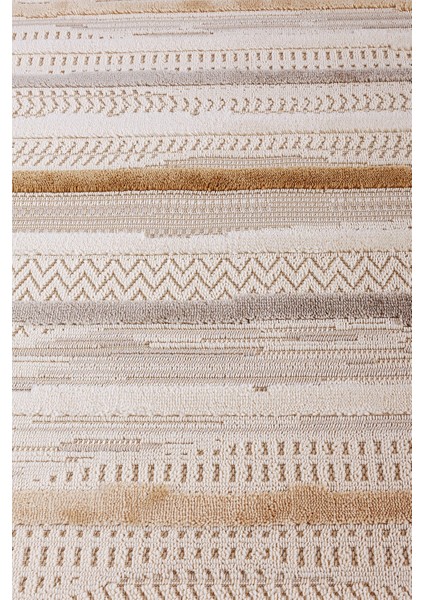 Enti Bonn 8803 Bej Daire Iskandinav Halı Salon Halısı Kesme Halı Yolluk modelleri