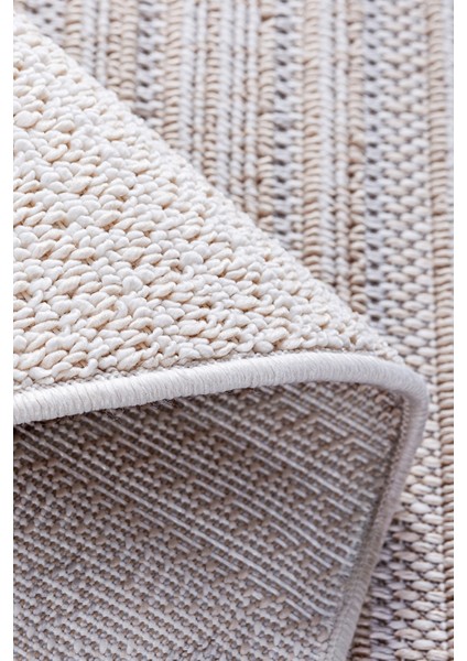 Enti Bonn 8806 Krem Daire Iskandinav Halı Salon Halısı Kesme Halı Yolluk