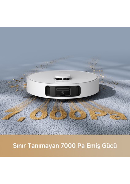 E30 Ultra Robot Süpürge Ve Paspas, 7.000pa Vormax™ Emiş Gücü, 3 Yıl Garanti fiyatları