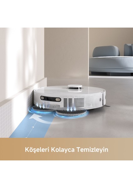 E30 Ultra Robot Süpürge Ve Paspas, 7.000pa Vormax™ Emiş Gücü, 3 Yıl Garanti indirimleri