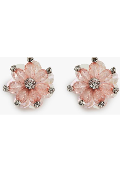 Boncuklu Çiçek Küpe fiyatları