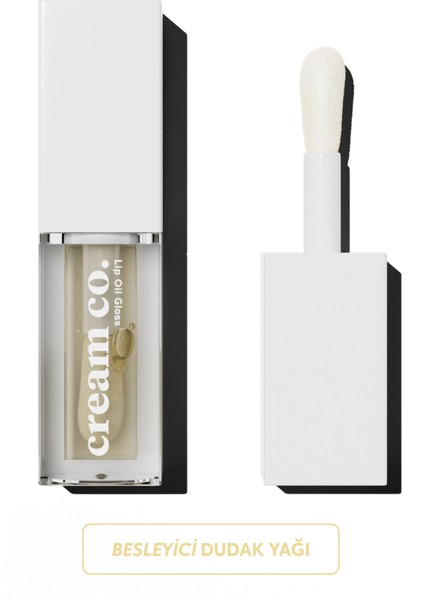 Dudak Parlatıcısı Nemlendirici Besleyici Lip Oil Gloss | Dudak Yağı | Vanilya Aromalı | E Vitamini