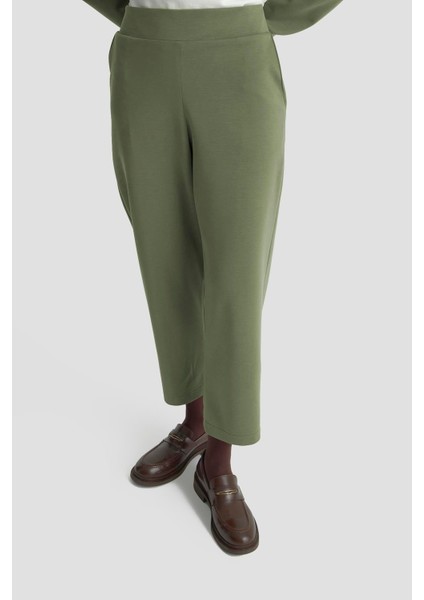 Straight Örme Pantolon 25KT2626 Haki fiyatları