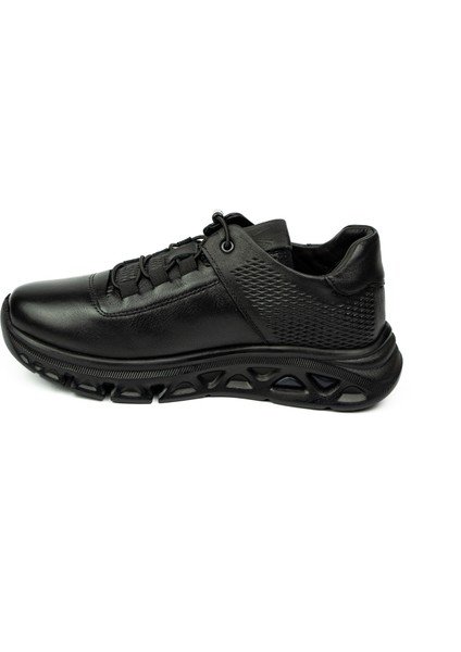 Voyager 392 Siyah Deri Günlük Kadın Ayakkabı modelleri